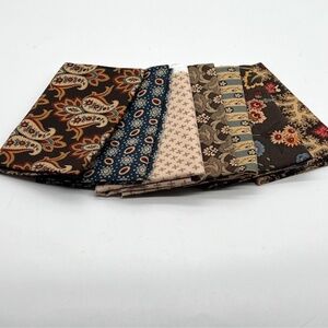 Fat Eighth Fabric Bundle #2 - 7 Pieces of 100% Cotton Print 9 x 22
